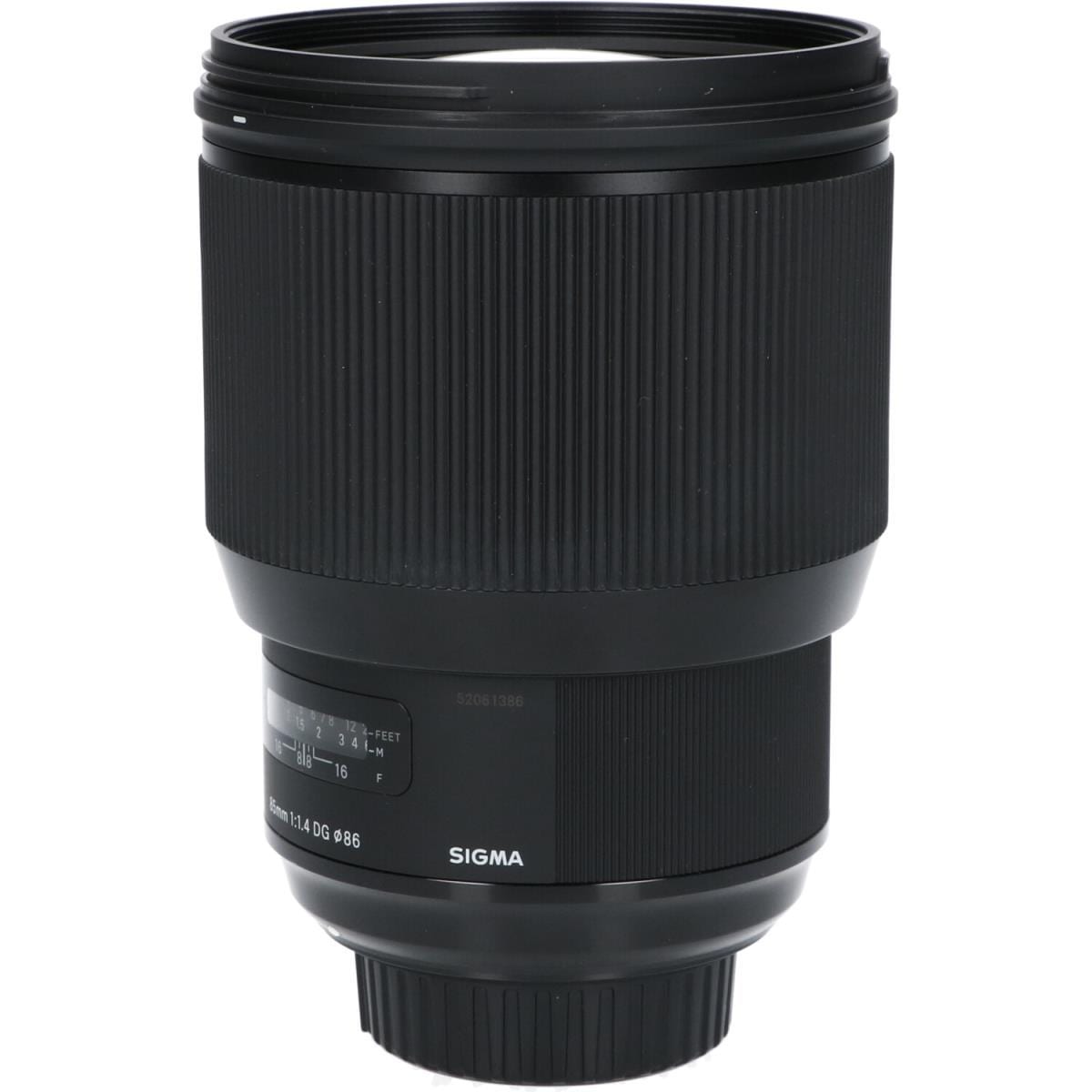 ＳＩＧＭＡ　ニコン８５ｍｍ　Ｆ１．４ＤＧ　ＨＳＭ（Ａ）