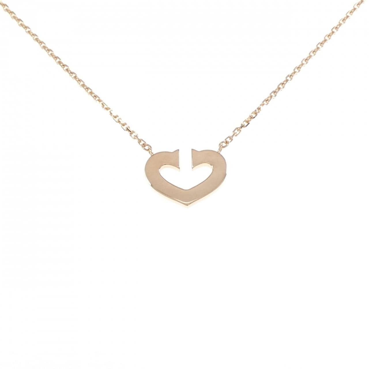 Cartier C heart项链