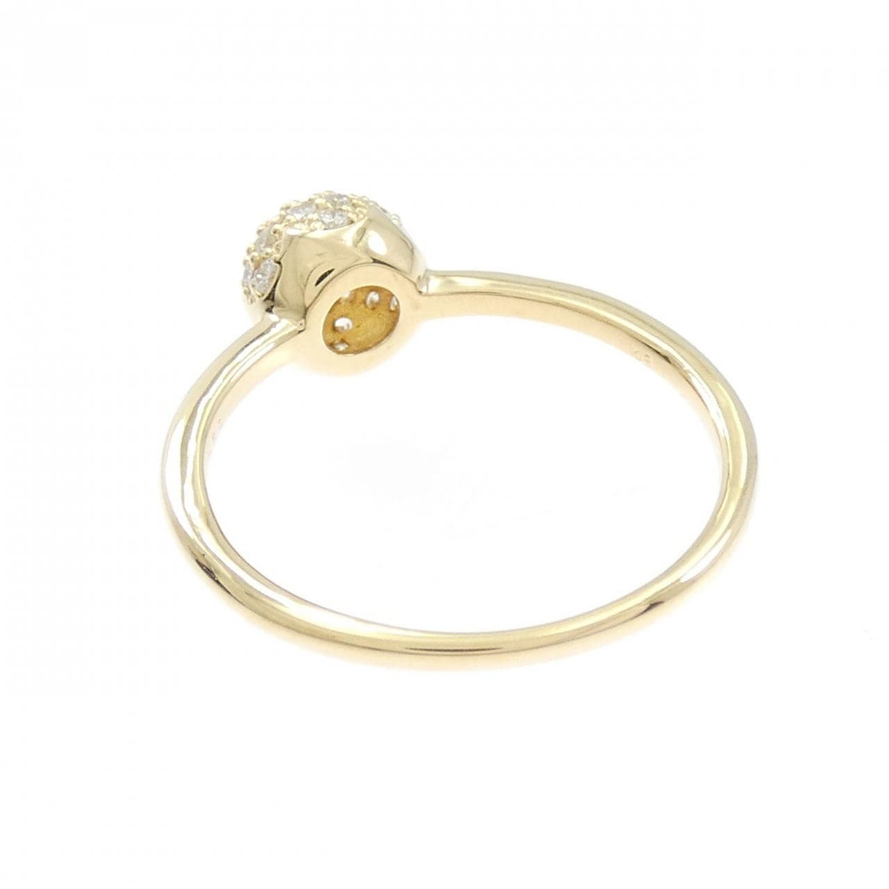 【リメイク】K18YG ダイヤモンド リング 0.30CT