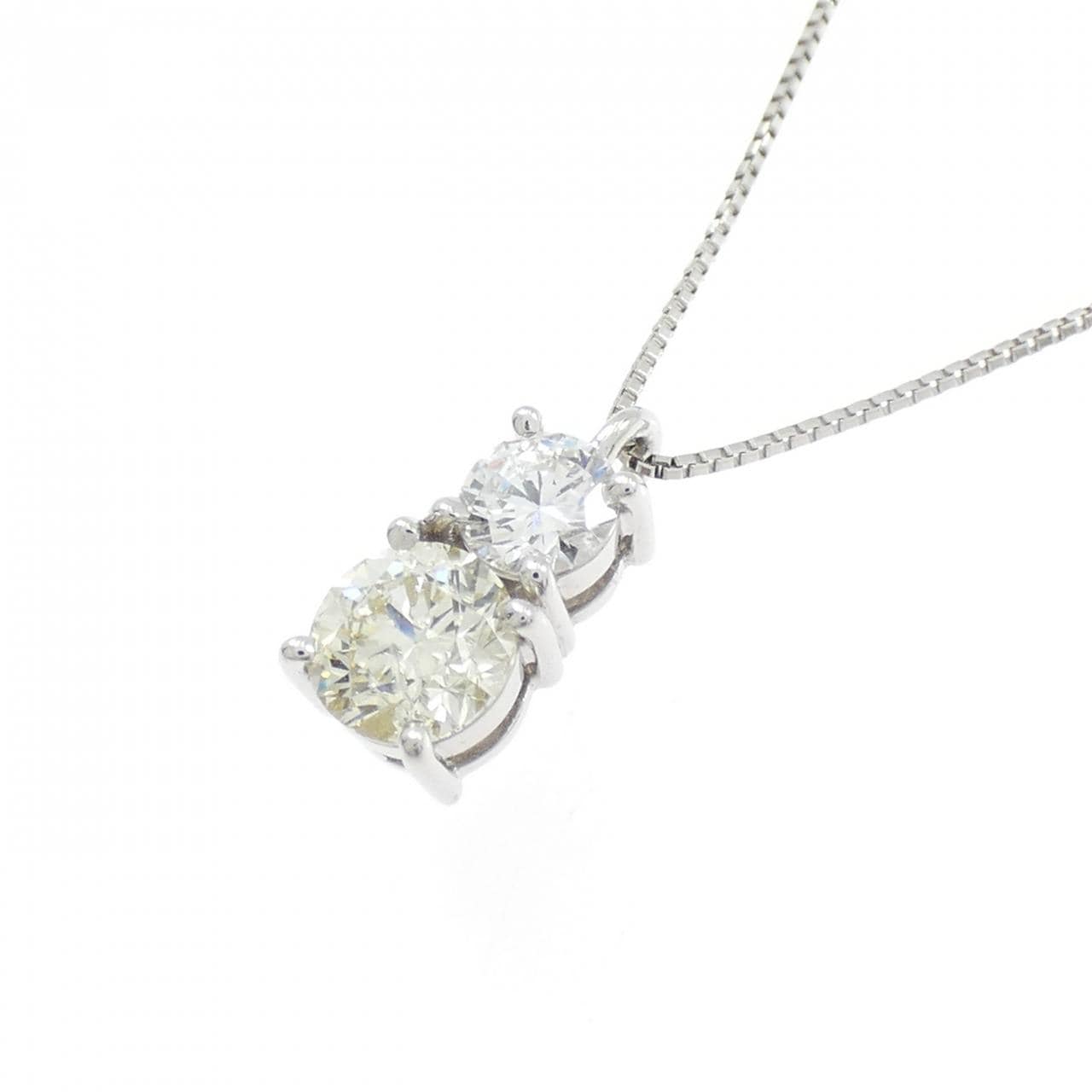 PT900/PT850 ダイヤモンド ネックレス 0.54CT