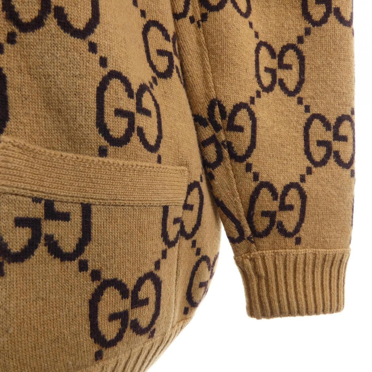 グッチ GUCCI リーバーシブル ウールニットカーディガン 699872 XKCFX カーディガン