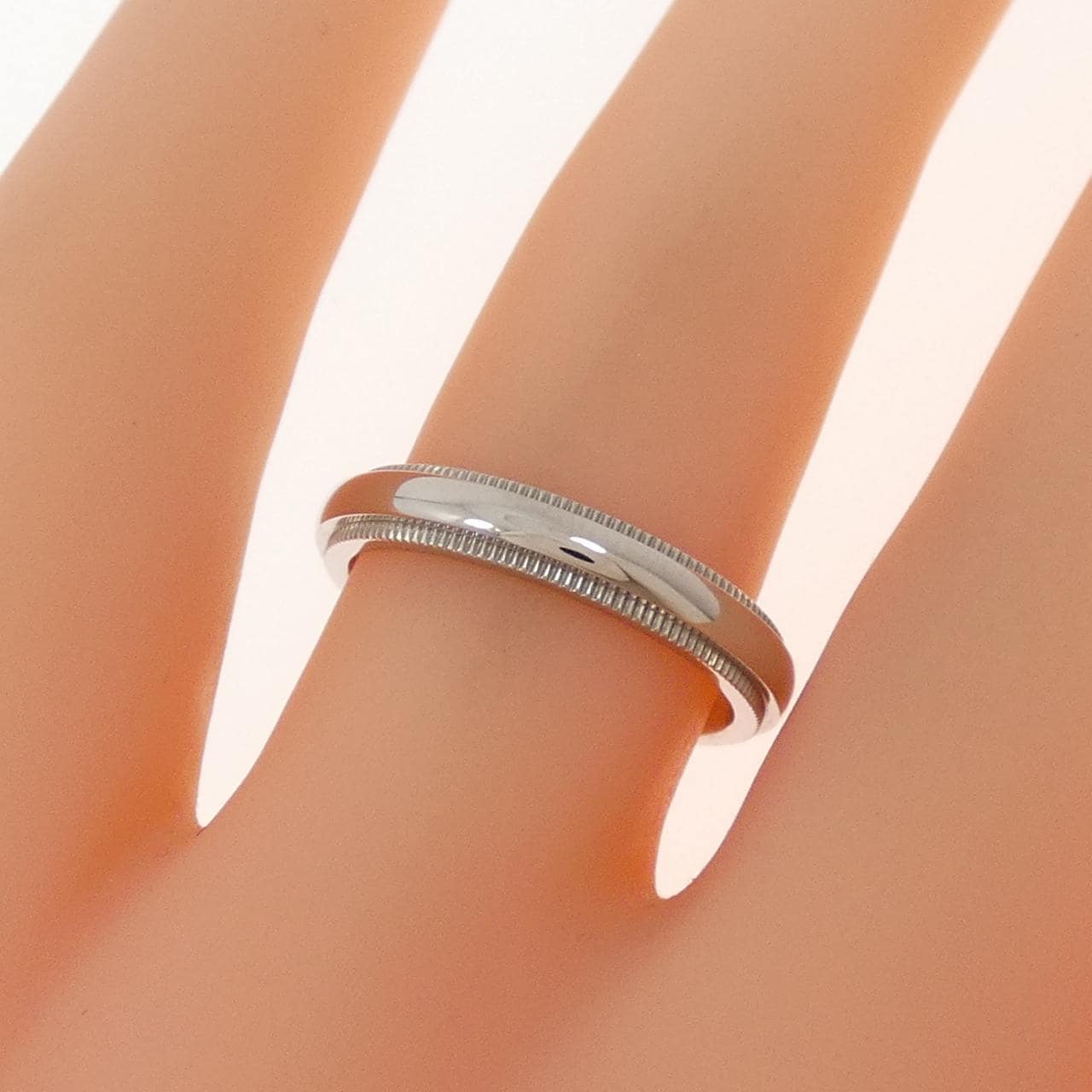 ティファニー ミルグレイン リング