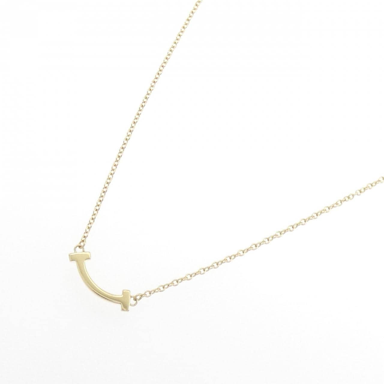 ティファニー Tスマイル ミニ ネックレス