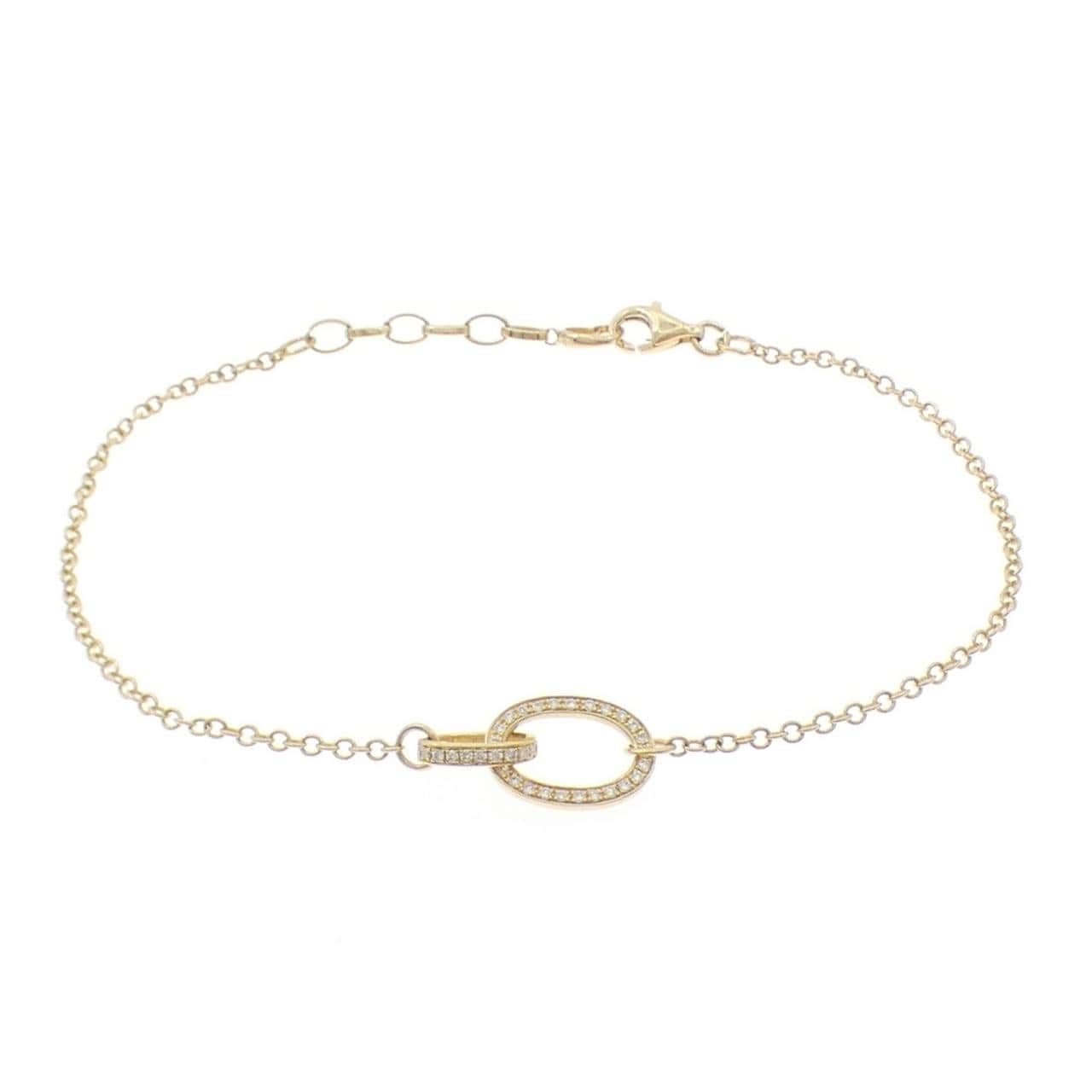 ポンテヴェキオ ダイヤモンド ブレスレット 0.13CT