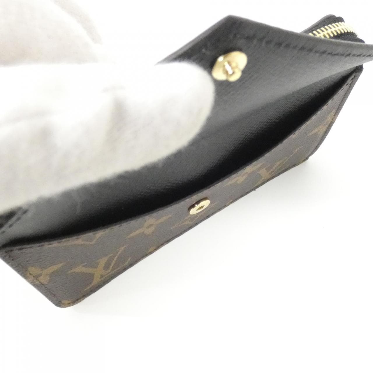 ルイヴィトン モノグラム リバース ポルト カルト レクト ヴェルソ M81303 コイン＆カードケース