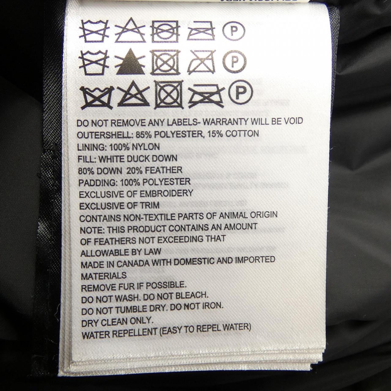 カナダグース CANADA GOOSE ランフォード 2062M LANGFORD ダウンジャケット