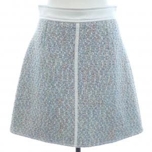 ルイヴィトン LOUIS VUITTON スターダストルレックスツイードAラインミニスカート FNSK43P24 スカート