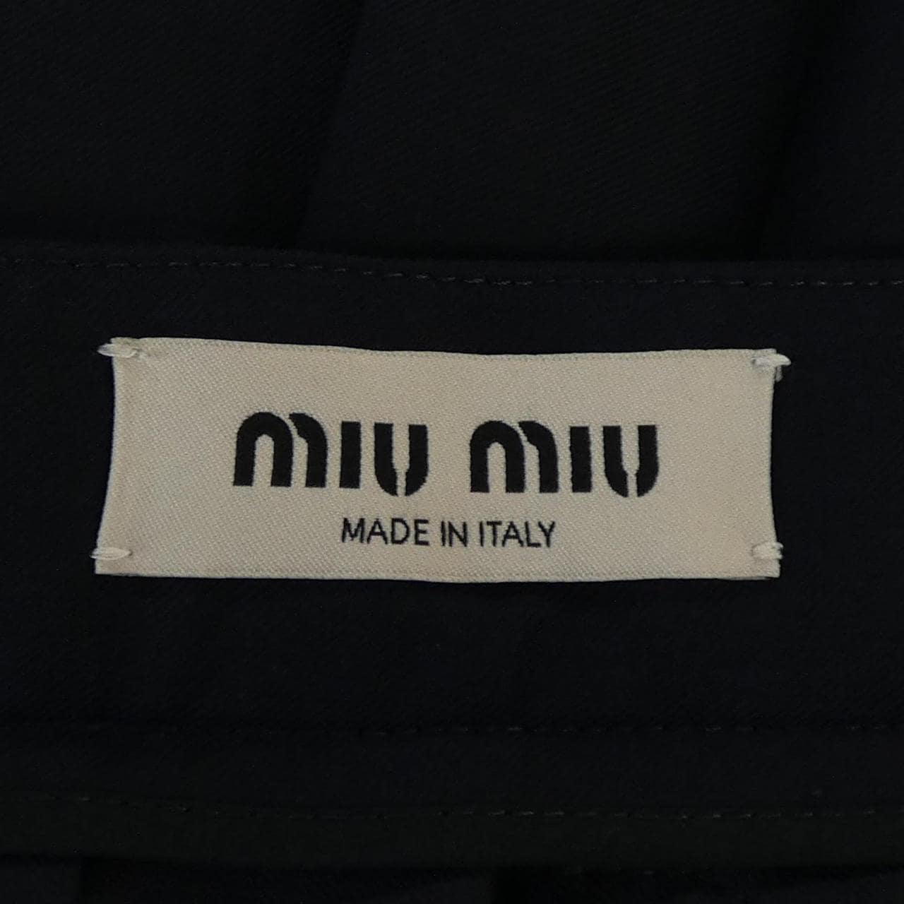ミュウミュウ MIU MIU プリーツ バタヴィア ミニスカート MG2040 S232 11AD スカート