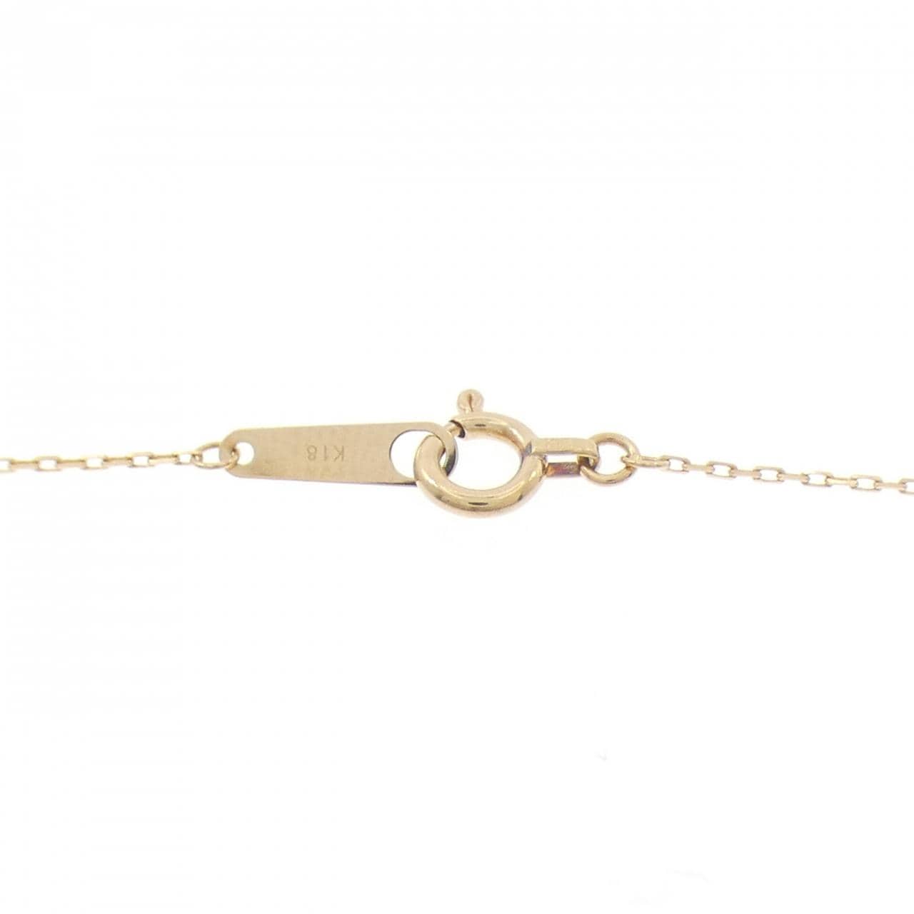 アガット ダイヤモンド ネックレス 0.10CT