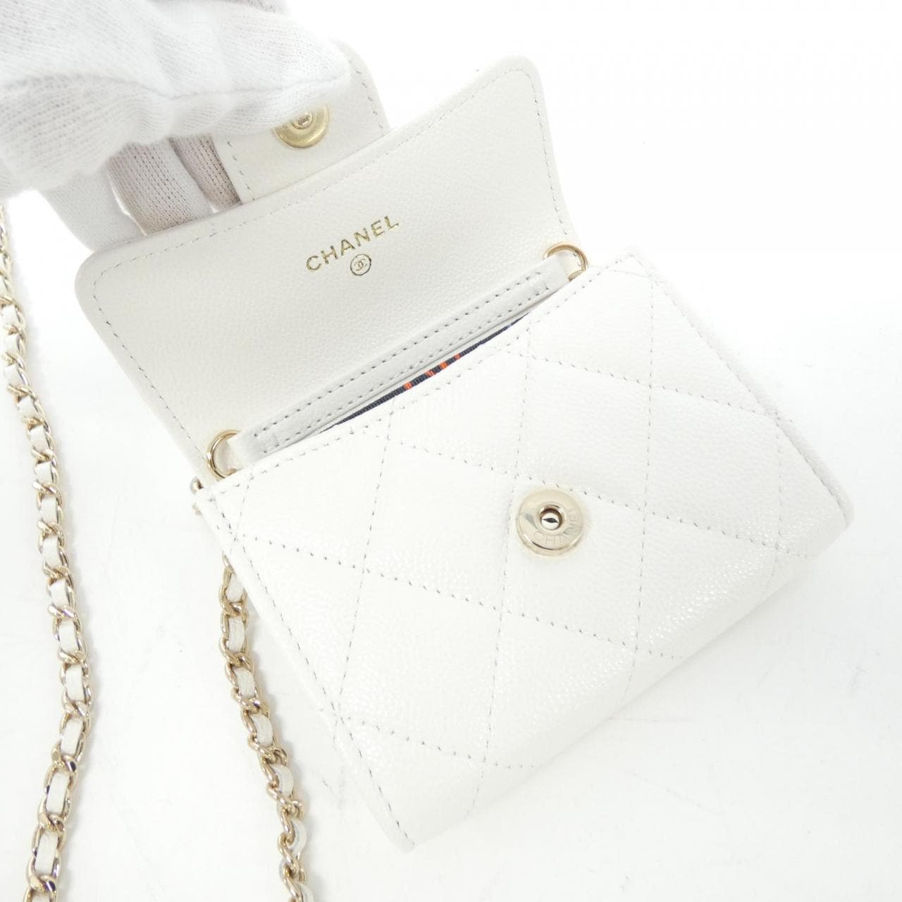 CHANEL Timeless Classic Line Chain Clutch