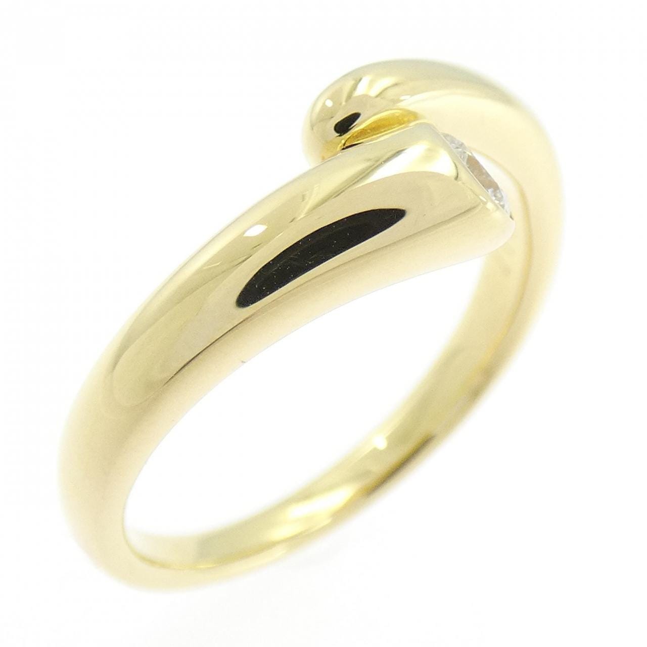 K18YG ダイヤモンド リング 0.17CT