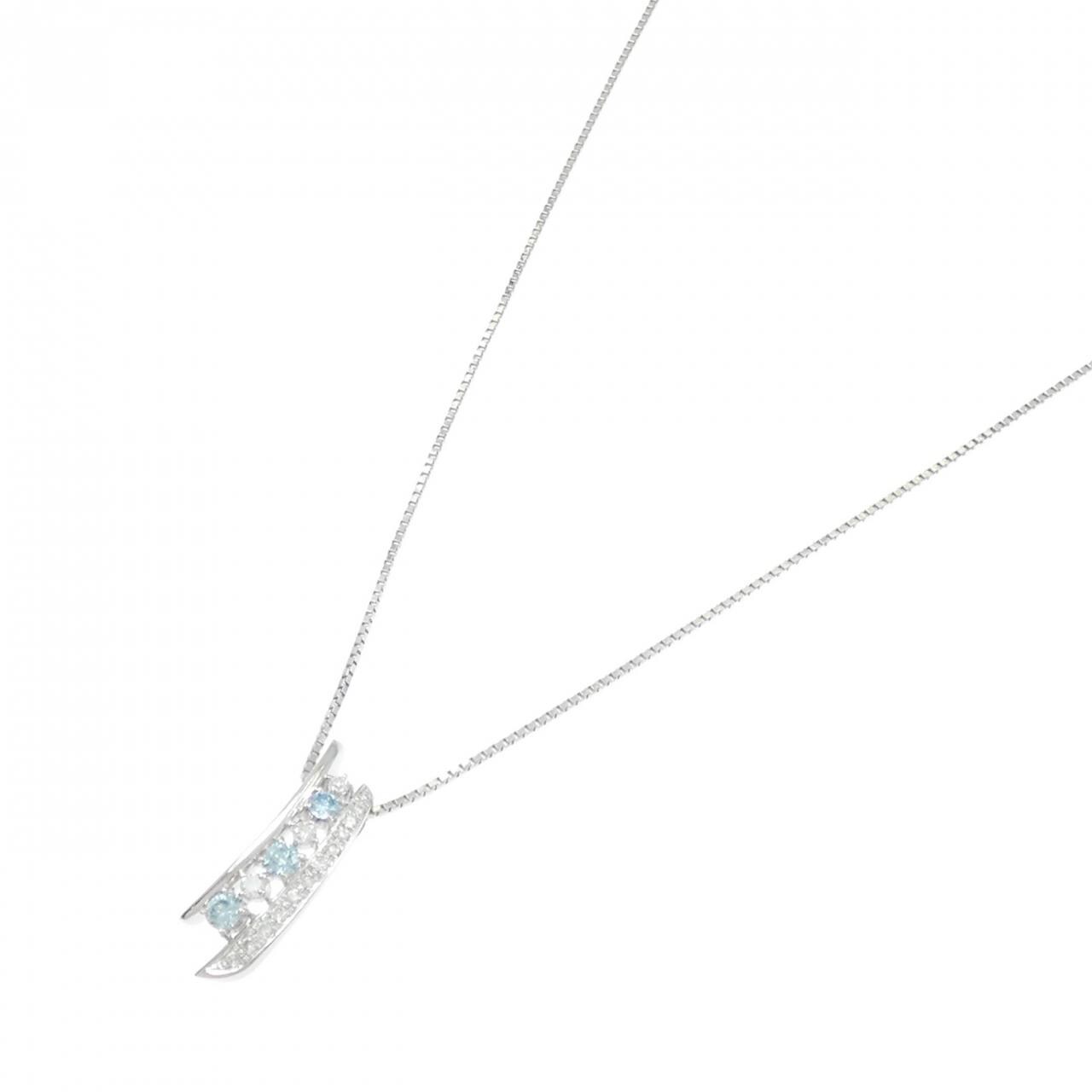 PT900/PT850 ダイヤモンド ネックレス 0.53CT