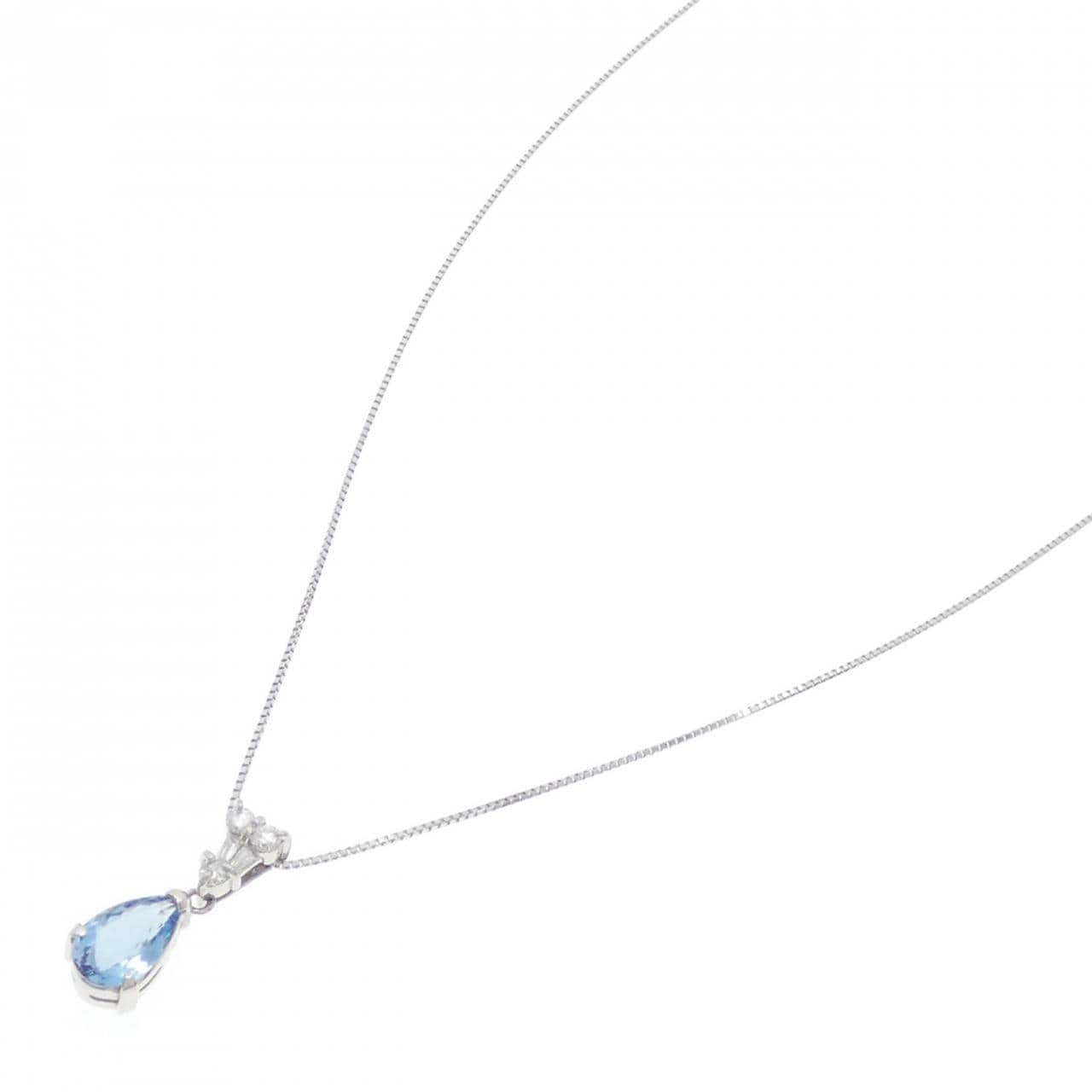 PT アクアマリン ネックレス 1.17CT