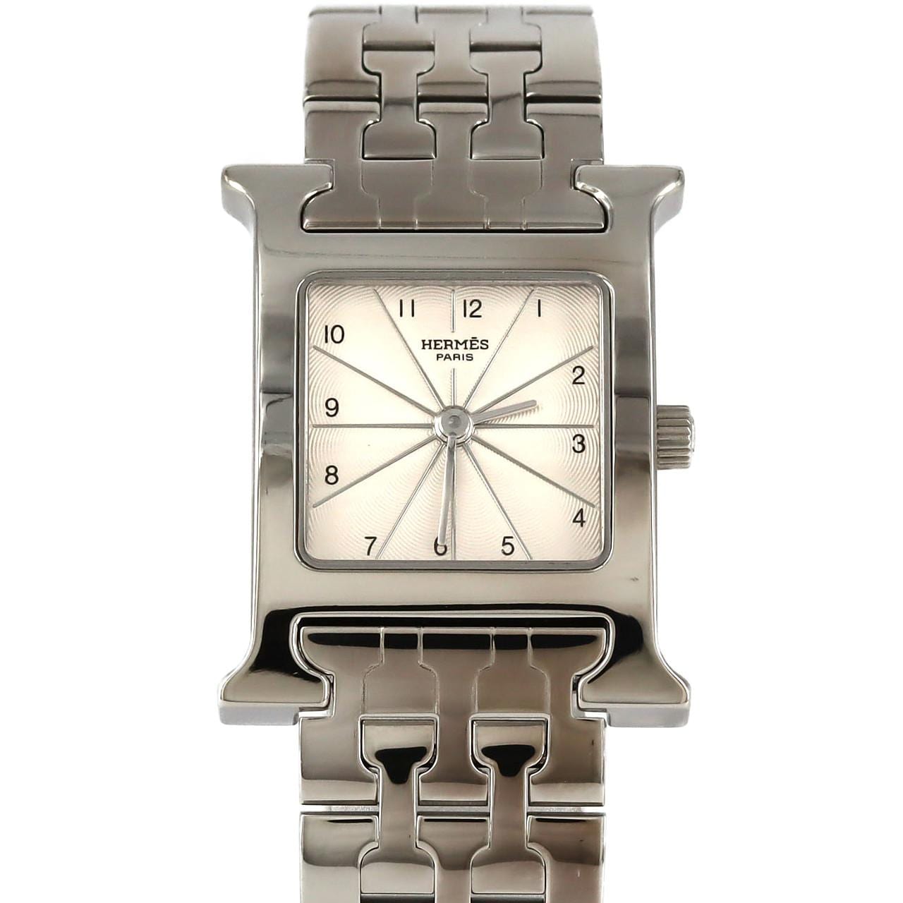 HERMES H 手錶 HH1.210 不銹鋼石英