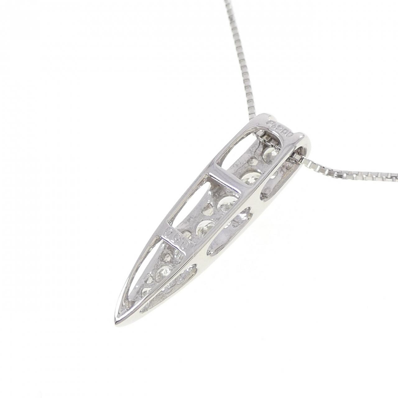 PT900/PT850 ダイヤモンド ネックレス 0.50CT