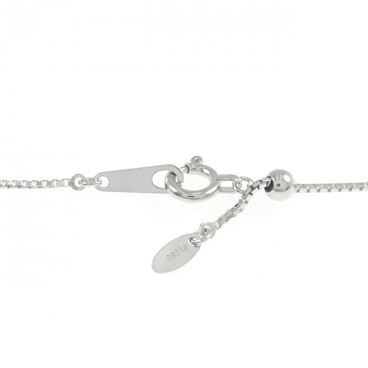 PT900/PT850 エメラルド ネックレス 1.12CT