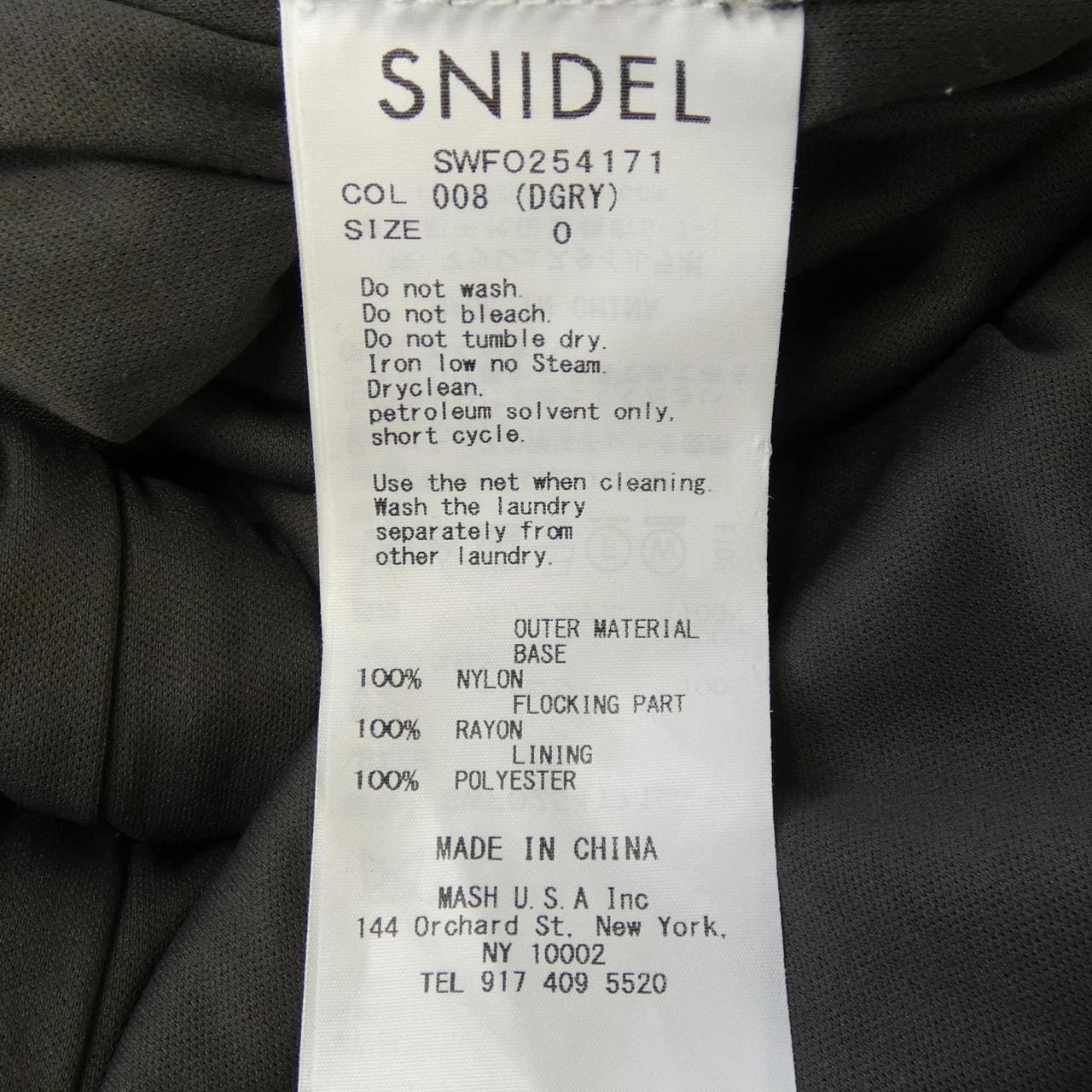 スナイデル Snidel ワンピース