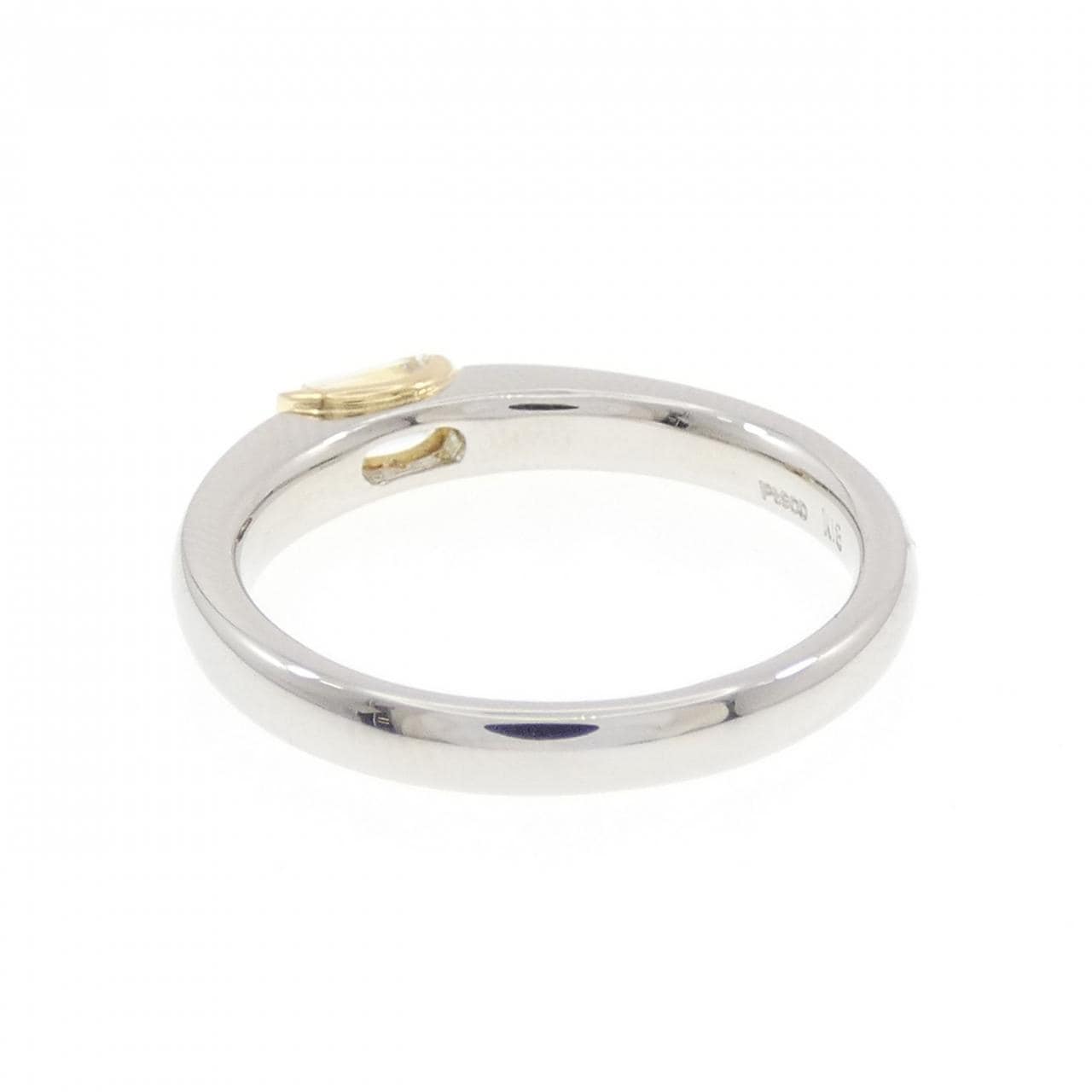 PT900/K18YG ダイヤモンド リング 0.27CT