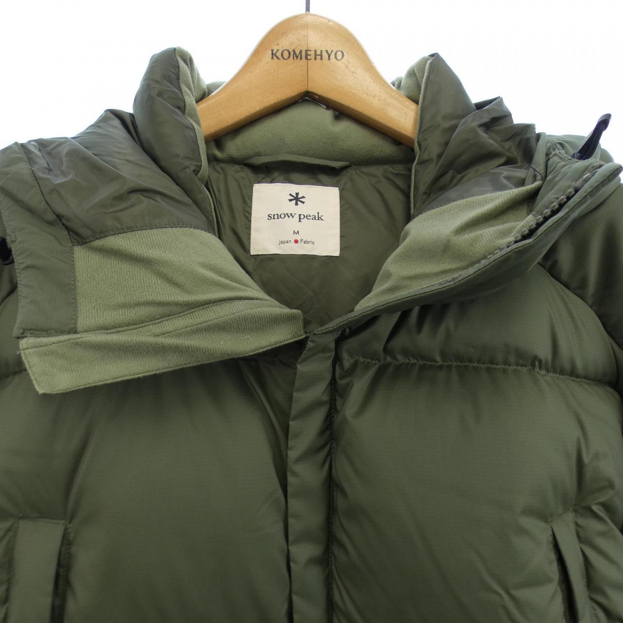 雪峰snow peak羽絨服