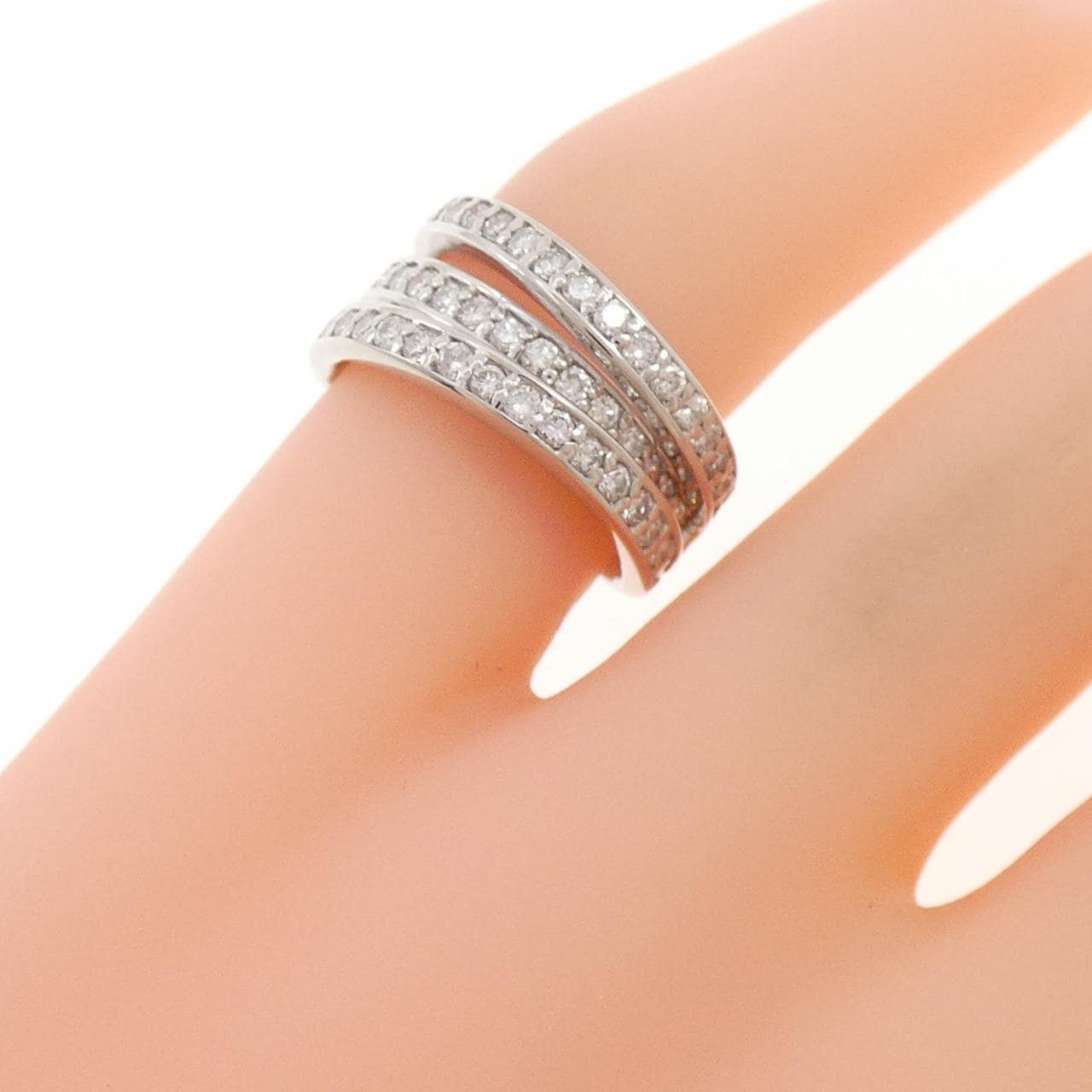 ポンテヴェキオ ダイヤモンド ピンキーリング 0.54CT