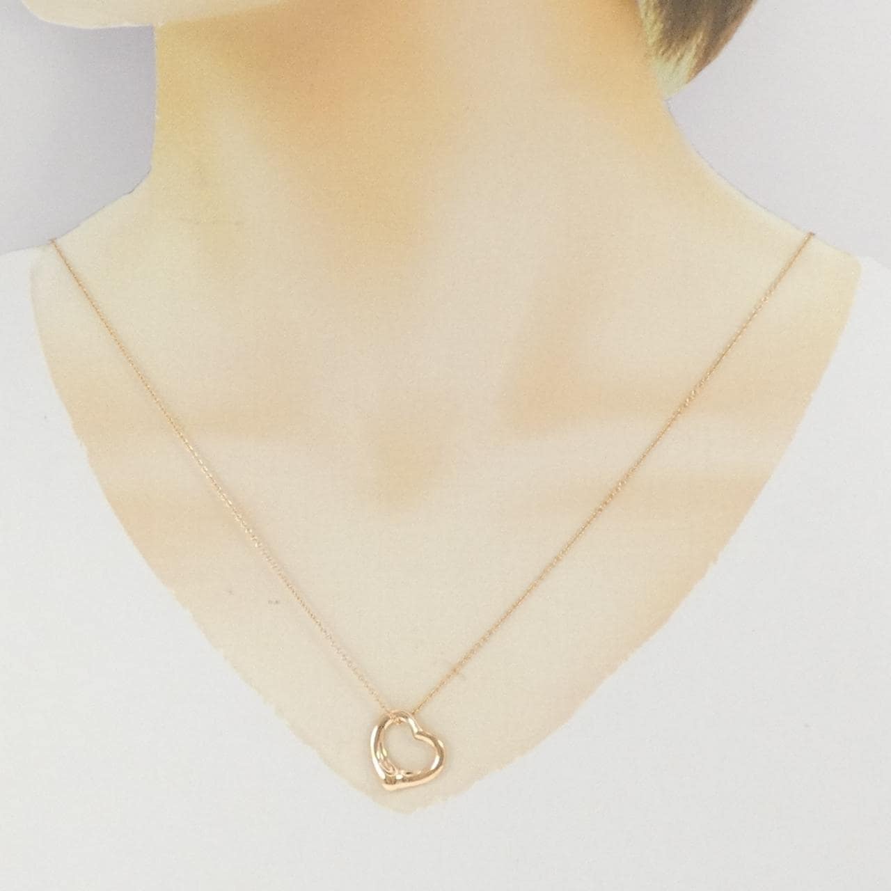 TIFFANY open heart项链
