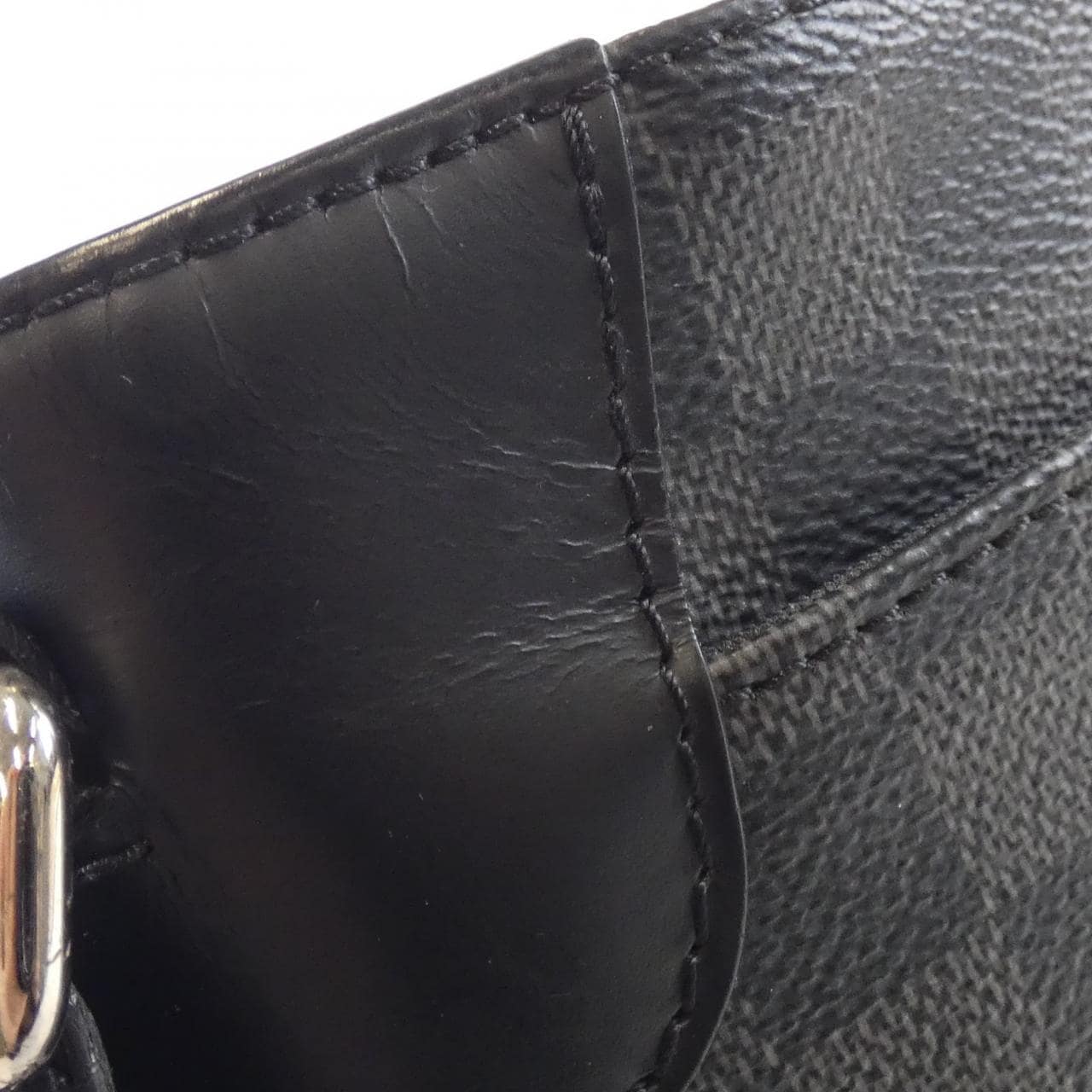 LOUIS VUITTON Damier Graphite District PM N41028 Shoulder Bag
