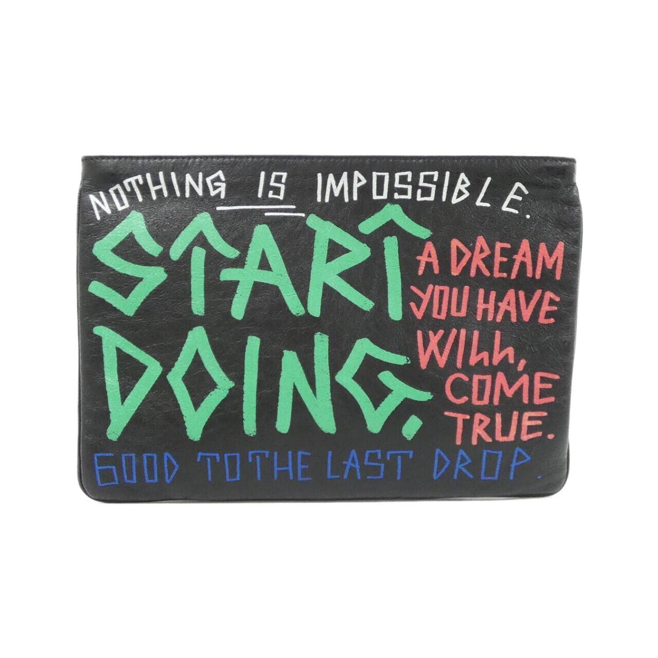 バレンシアガ GRAFFITI EXPLORER POUCH 535334 0FE55 バッグ