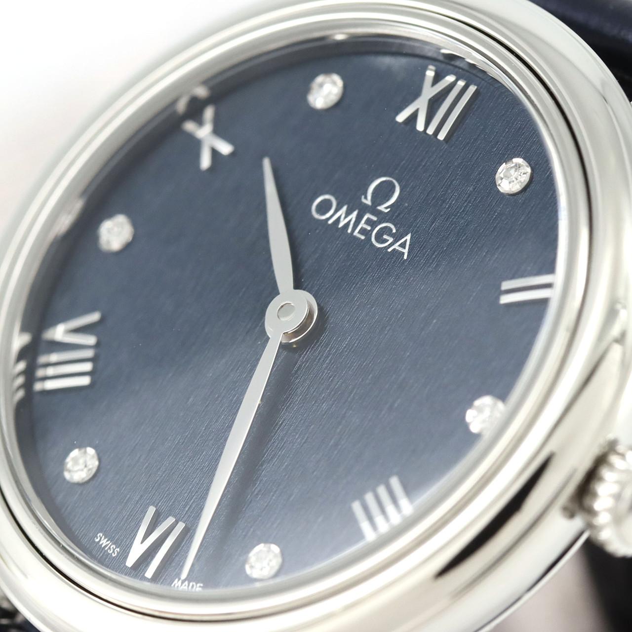 [新品] Omiga De Ville Prestige 6P 434.13.28.60.53.002 SS石英