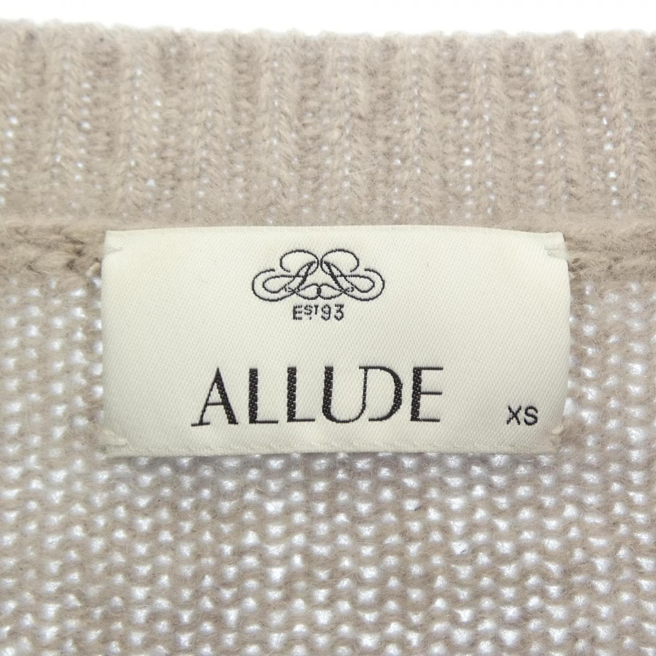アリュード ALLUDE ニット