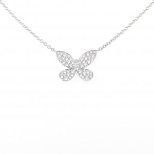 グラフ パヴェ バタフライ ミニ ネックレス