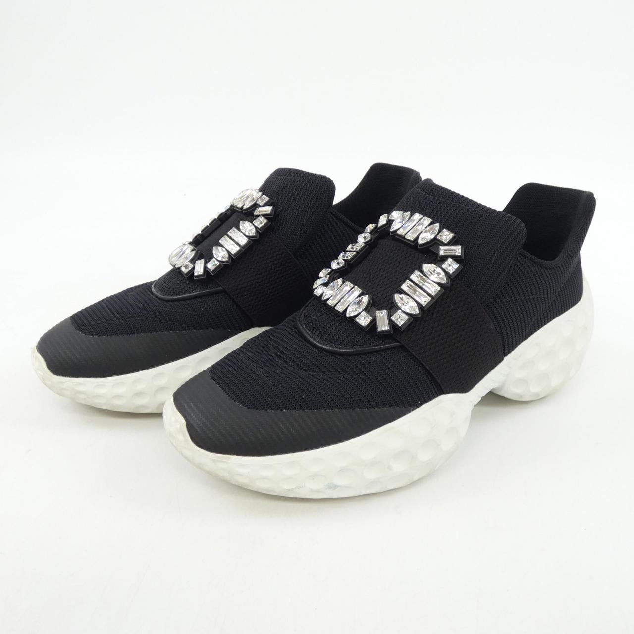 ロジェヴィヴィエ ROGER VIVIER ストラスバックル ヴィヴ ラン ライト スニーカー