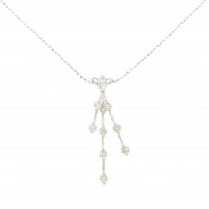 K18WG ダイヤモンド ネックレス 0.50CT