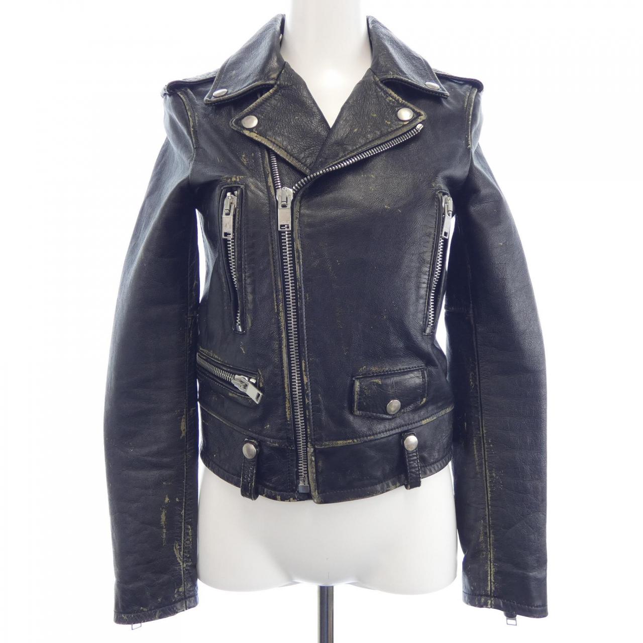 サンローラン SAINT LAURENT 397287 Y5RD2 レザーライダースジャケット