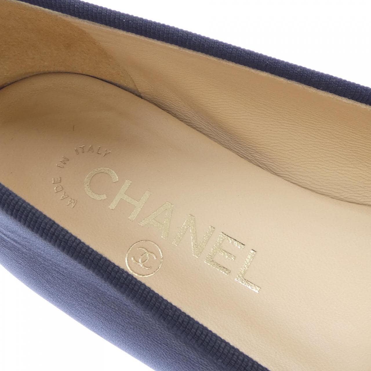 シャネル CHANEL バレリーナ G02819Y01552 フラットシューズ