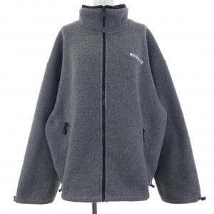 ミュウミュウ MIU MIU コットンフリースクロップドスウェットシャツ MIU MIU ロゴ MJL042 SOOO 15V3 ブルゾン