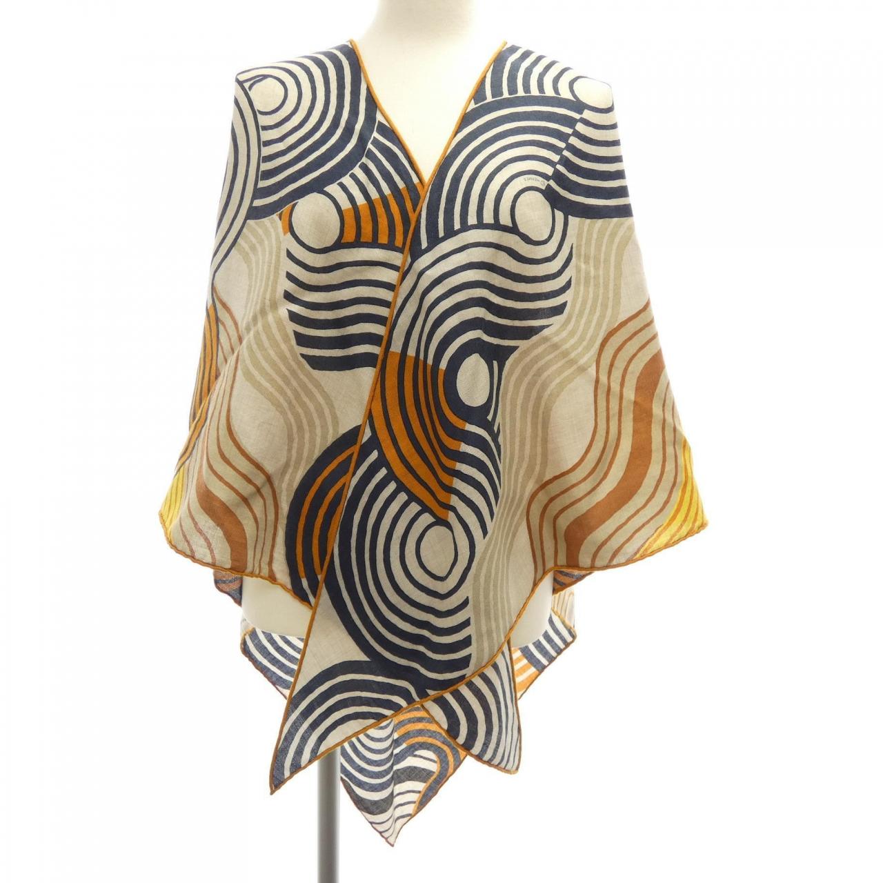 エルメス HERMES CHEVAL VAGUE H363976S トライアングルジェアン ショール