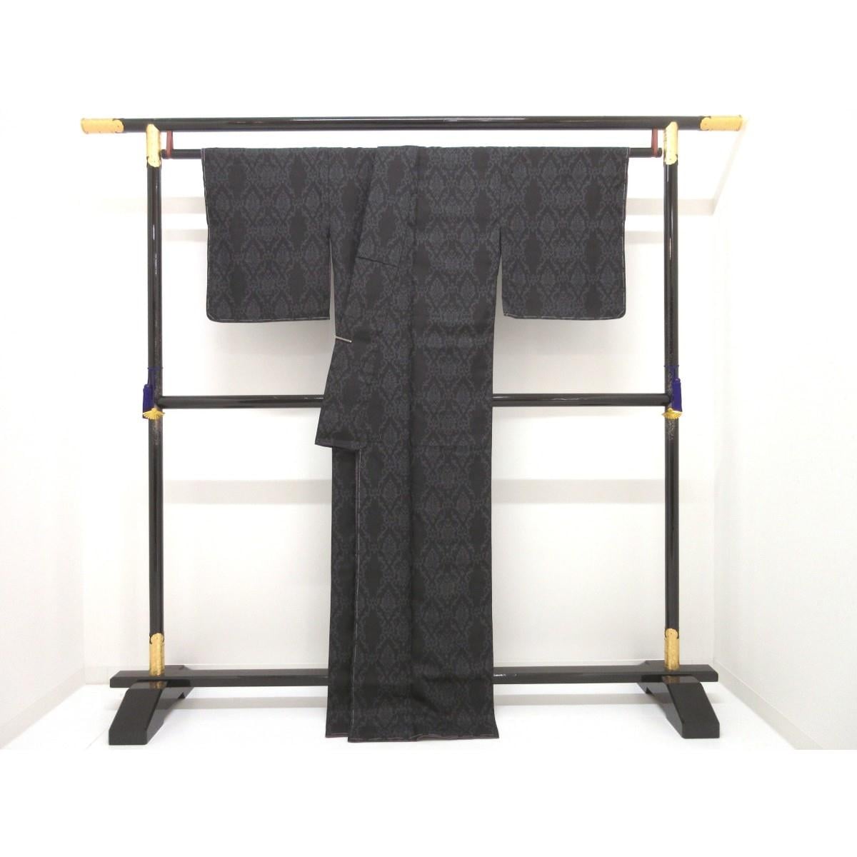 【未使用品】化繊　小紋　ＫＩＭＯＮＯＭＡＣＨＩ