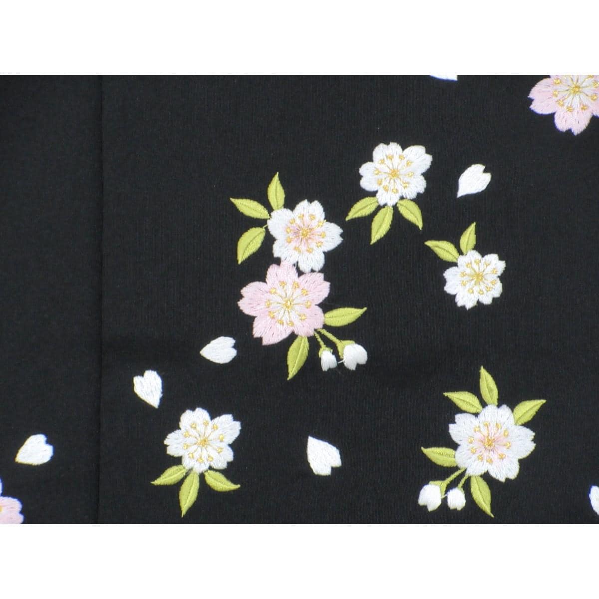 女袴　刺繍　紐下９５ｃｍ