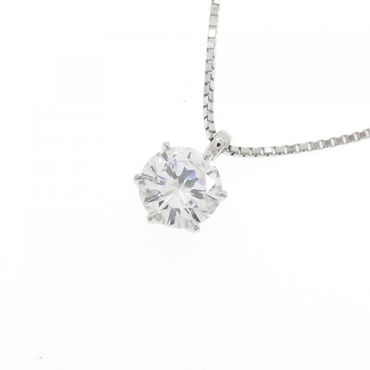 [BRAND NEW] PT900/PT850 Diamond Necklace 0.706CT G SI2 VG