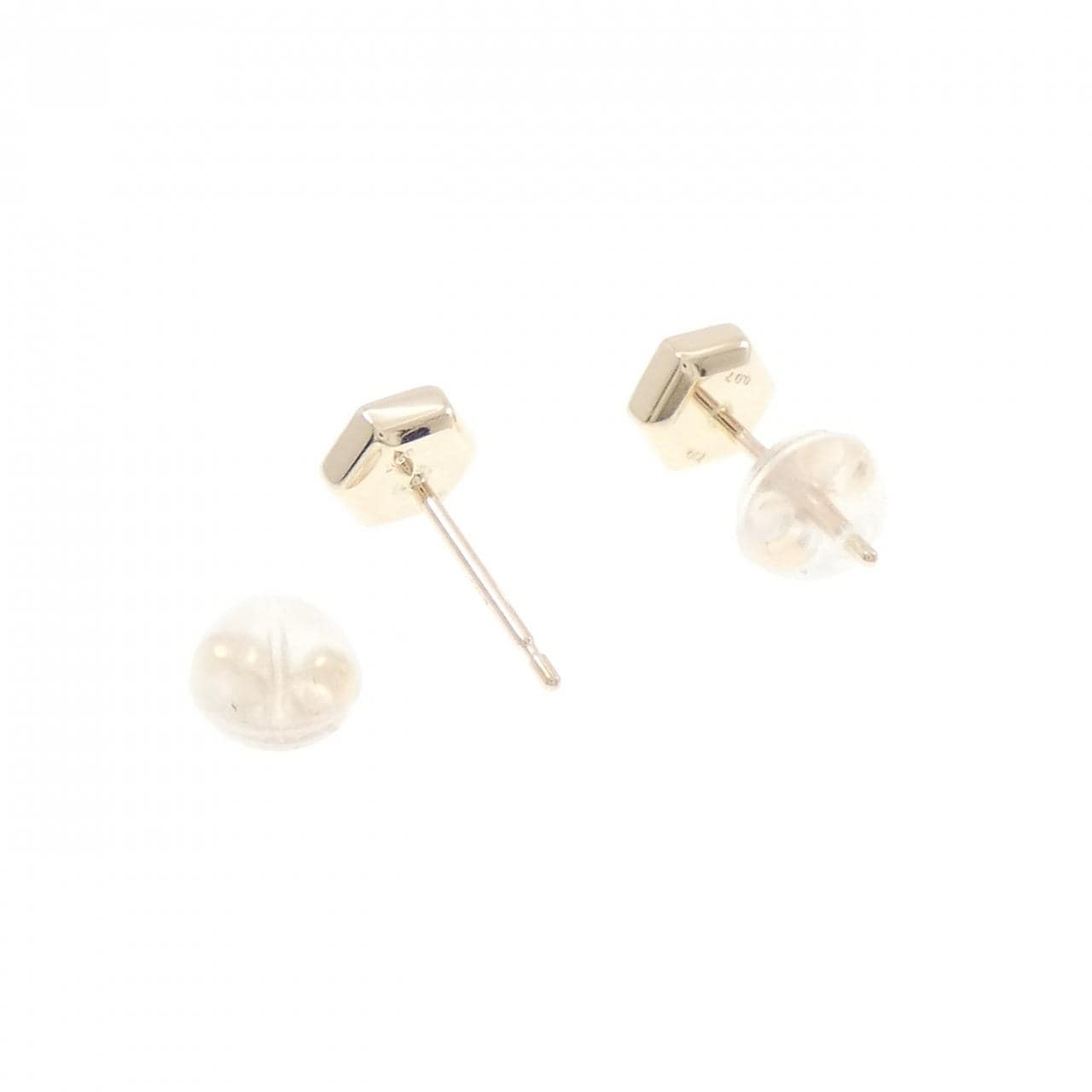 【リメイク】K10YG ダイヤモンド ピアス 0.14CT