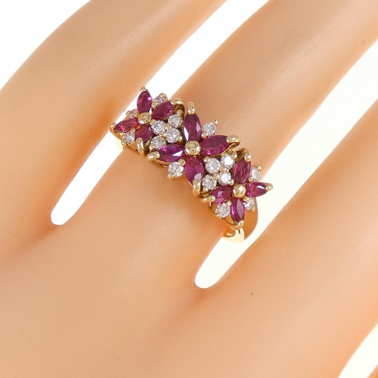 ポンテヴェキオ ルビー リング 0.90CT