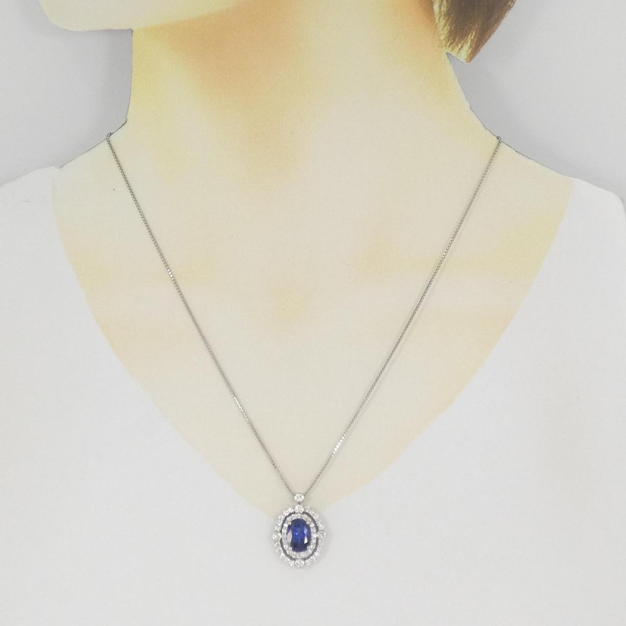 PT900/PT850 サファイヤ ネックレス 3.034CT