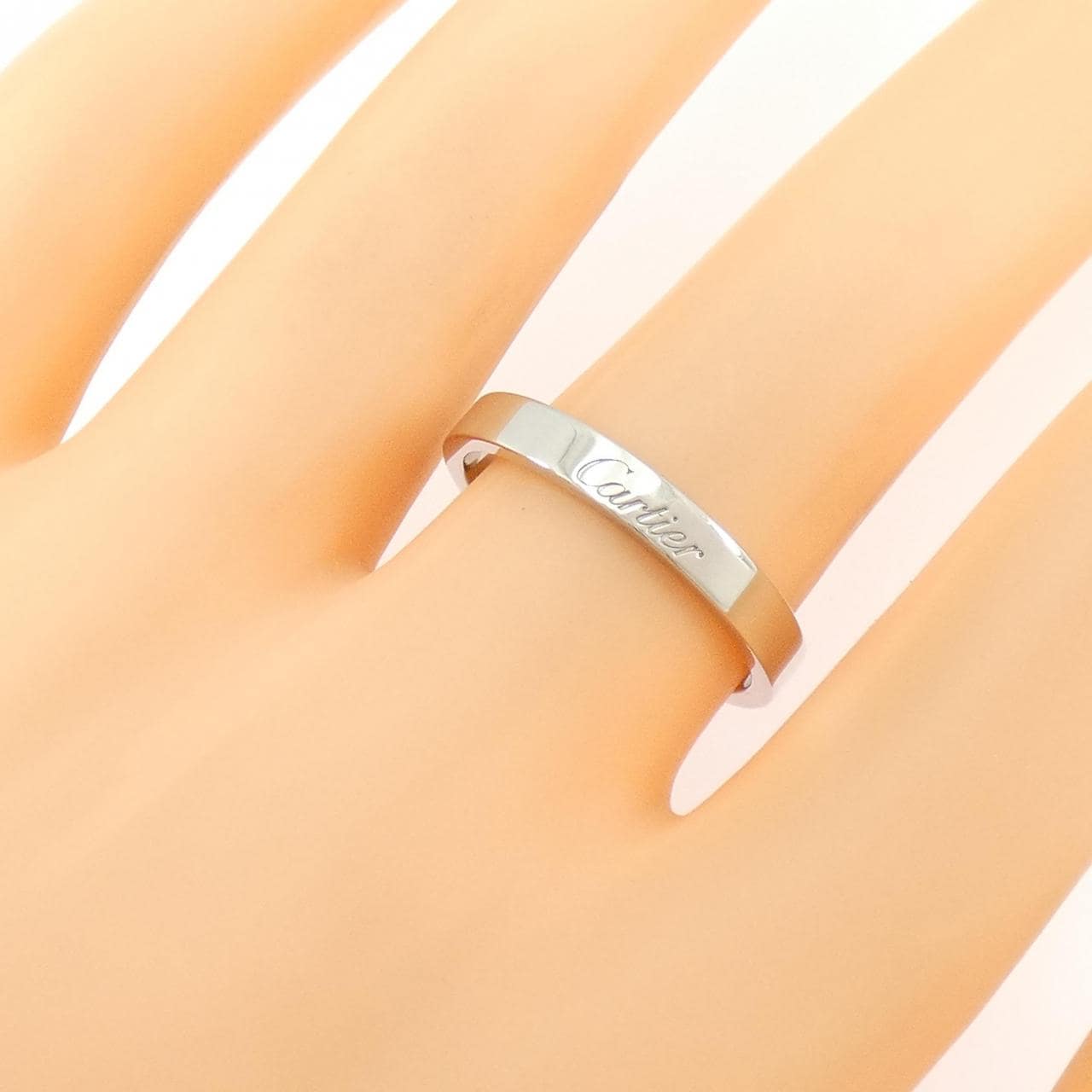 カルティエ エングレーブド リング