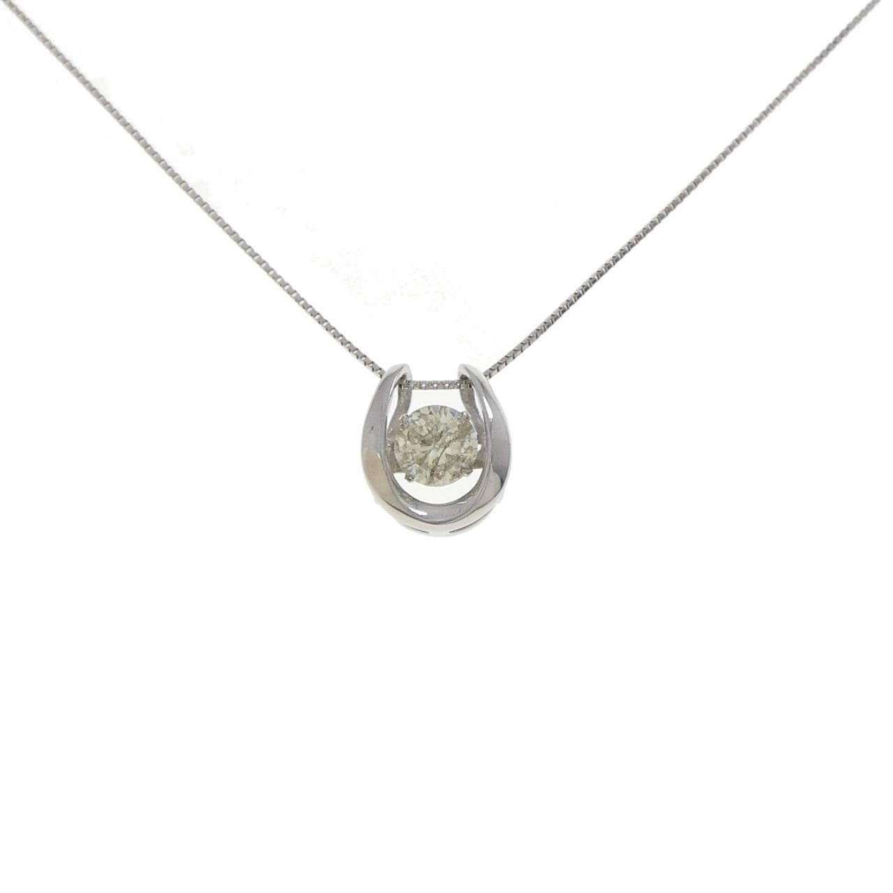 PT900/PT850 ダイヤモンド ネックレス 0.930CT