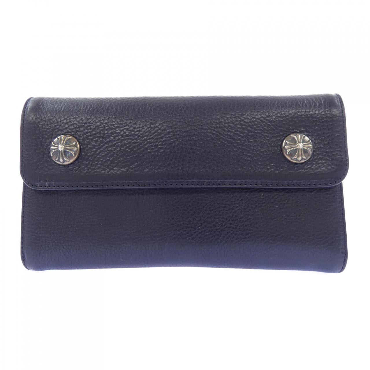 クロムハーツ CHROME HEARTS WAVE CROSS BTN　ウェーブ クロスボタン 2246 304 0501 0900 WALLET