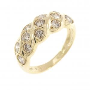 K18YG ダイヤモンド リング 1.00CT