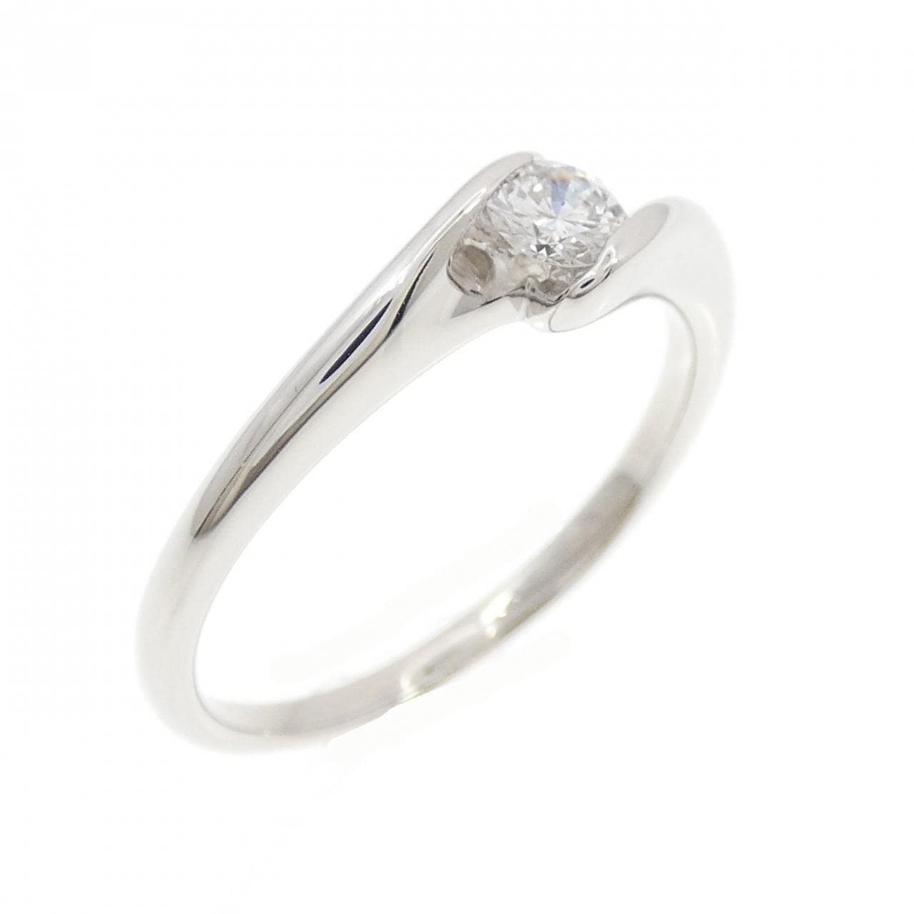 PT900 ダイヤモンド リング 0.18CT