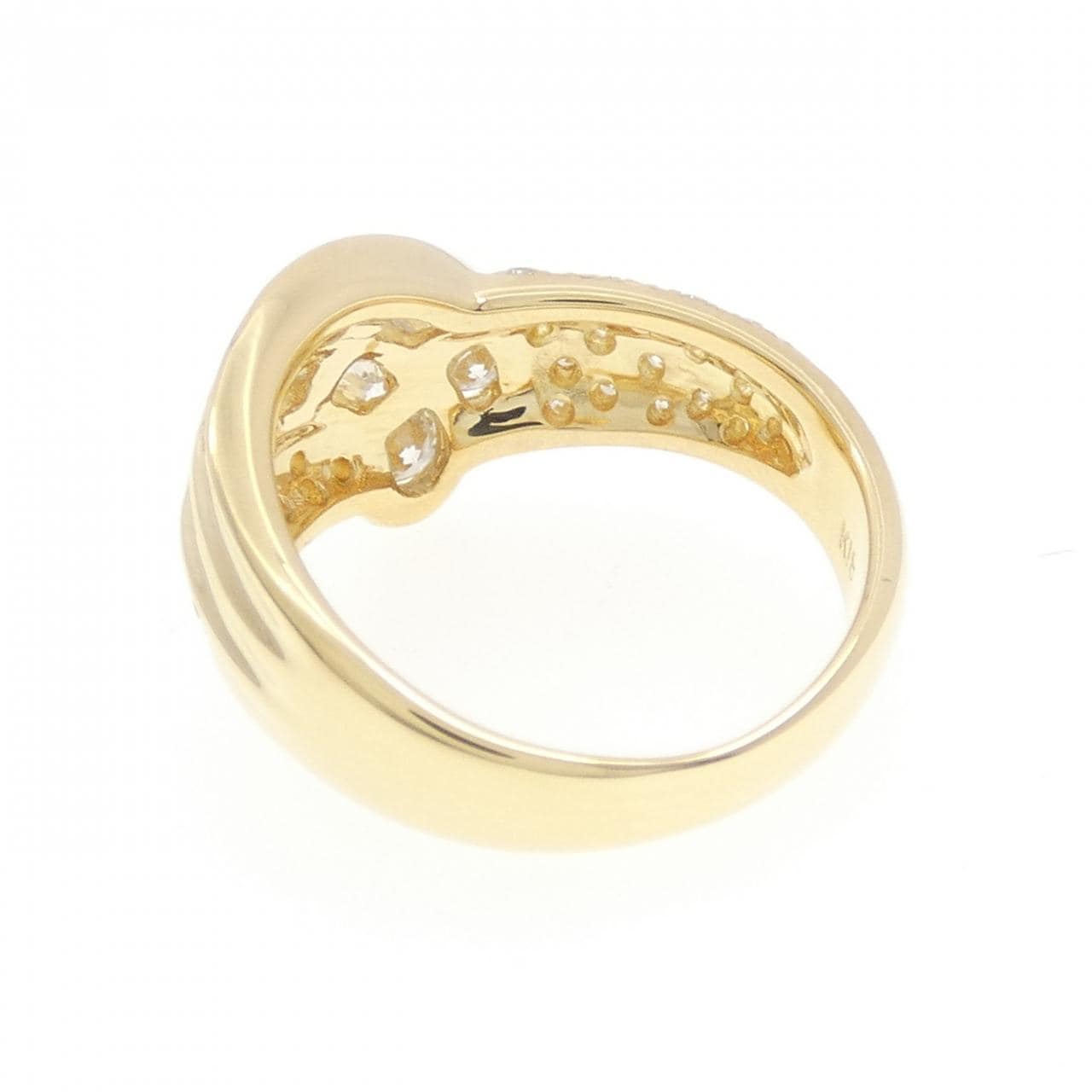 K18YG ダイヤモンド リング 1.06CT