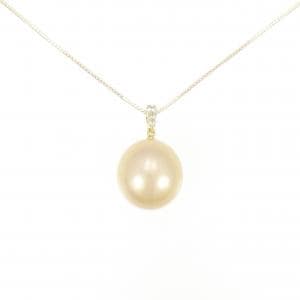 White Butterfly Pearl necklace