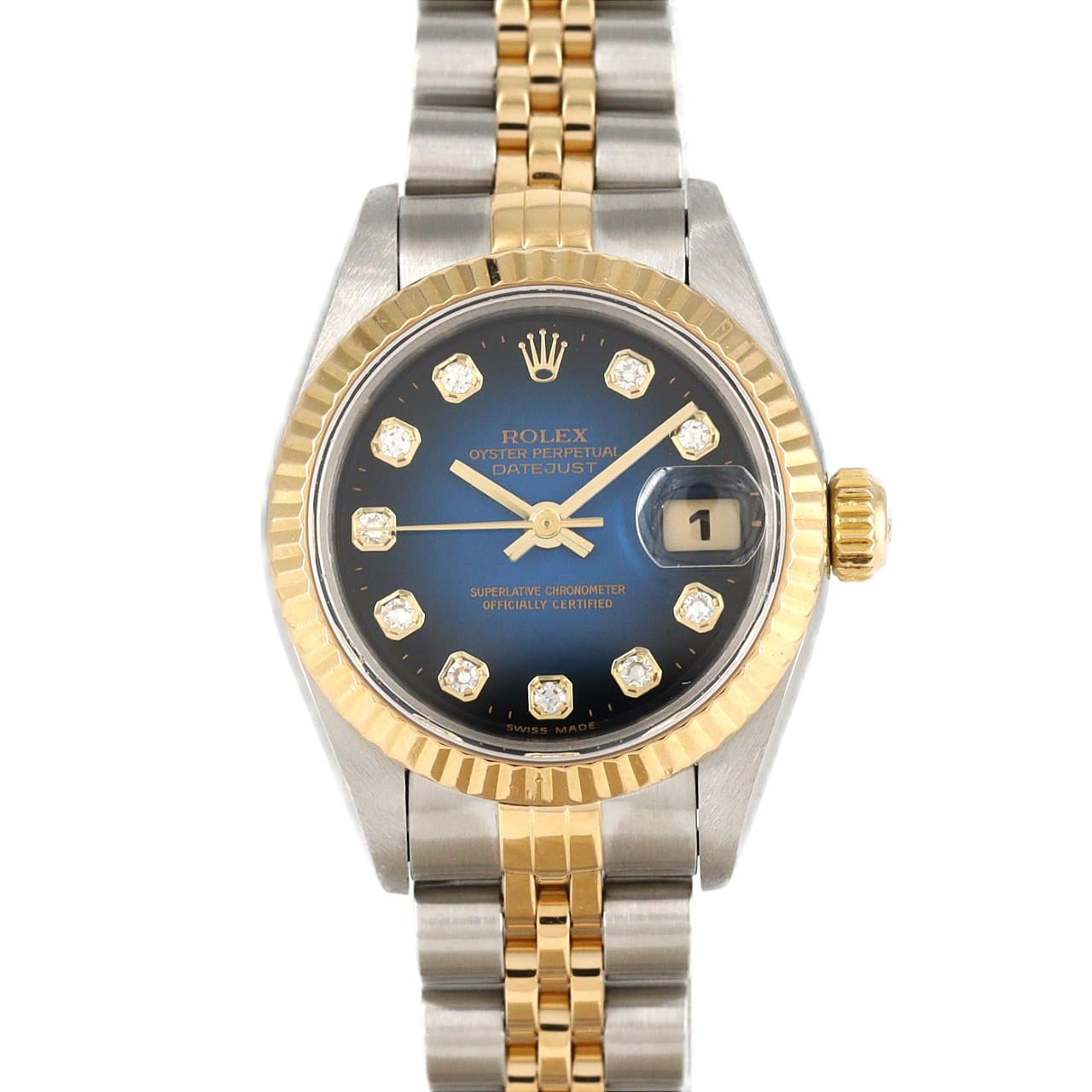 ロレックス デイトジャスト 69173G SSxYG 自動巻 T番